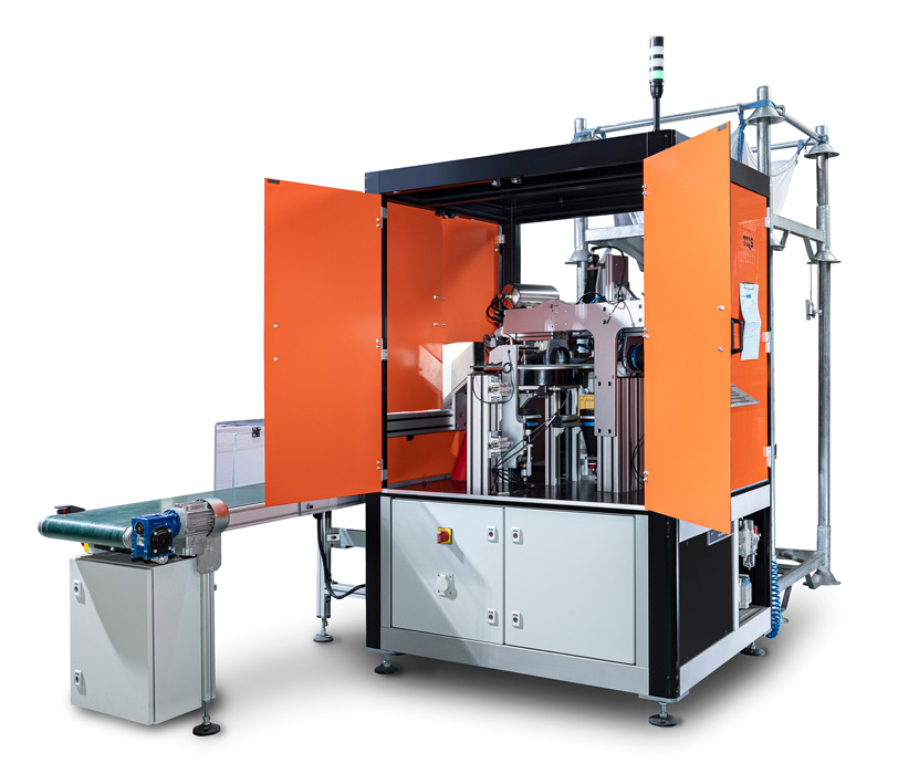 Machine à plateau de verre tri automatique de pièce